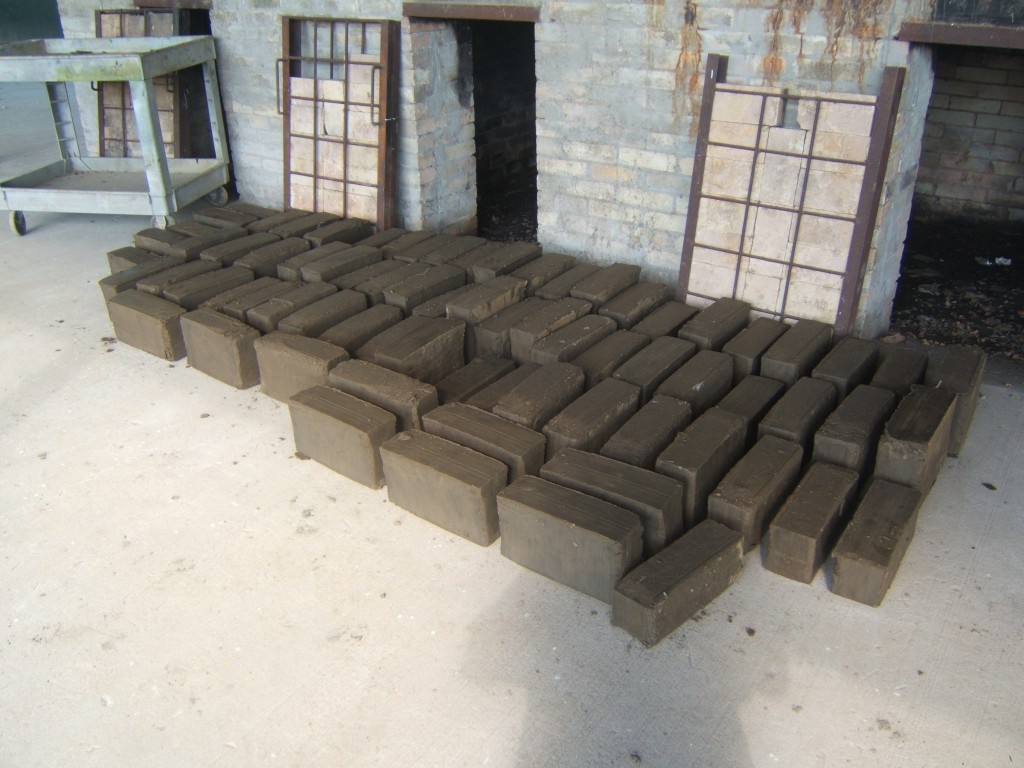 Extruded Compressed Blocks